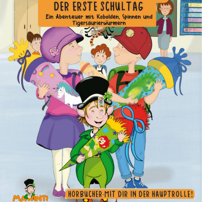 Personalisierte Kinderhörbücher - Der erste Schultag